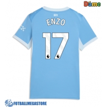 Fotballdrakt Dame Manchester City Enzo Fernandez #17 Hjemmedrakt 2026-27 Kortermet